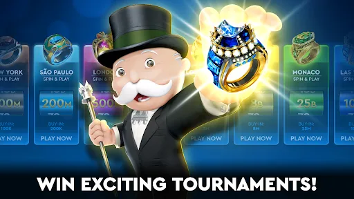 MONOPOLY Poker - Texas Holdem screenshot 2